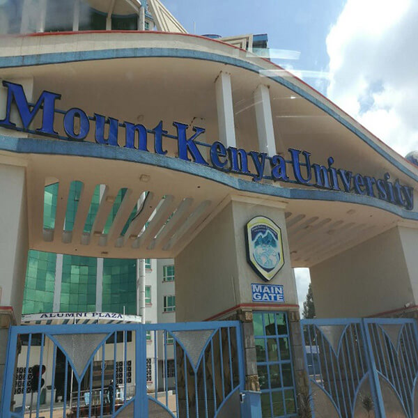 60-kVA-Solarsystem an der Mount Kenya University